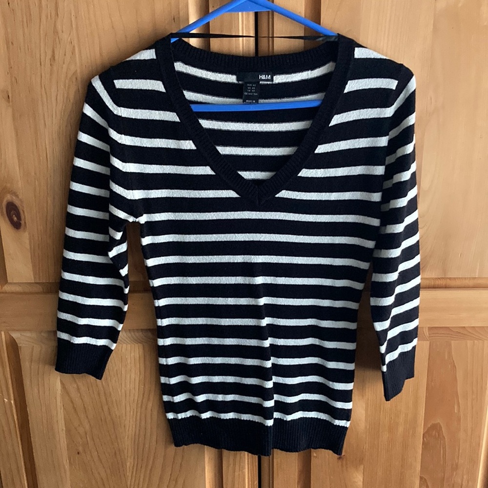 H&M Striped Sweater